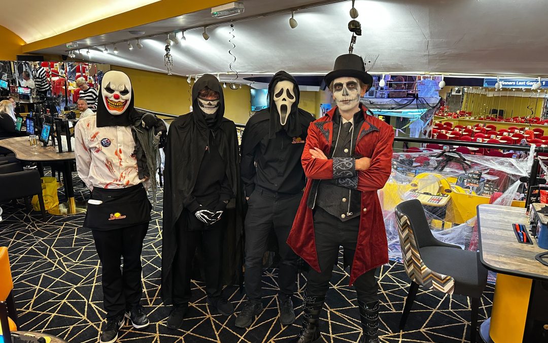 Our first SPECTACULAR Halloween Party at the Deluxe