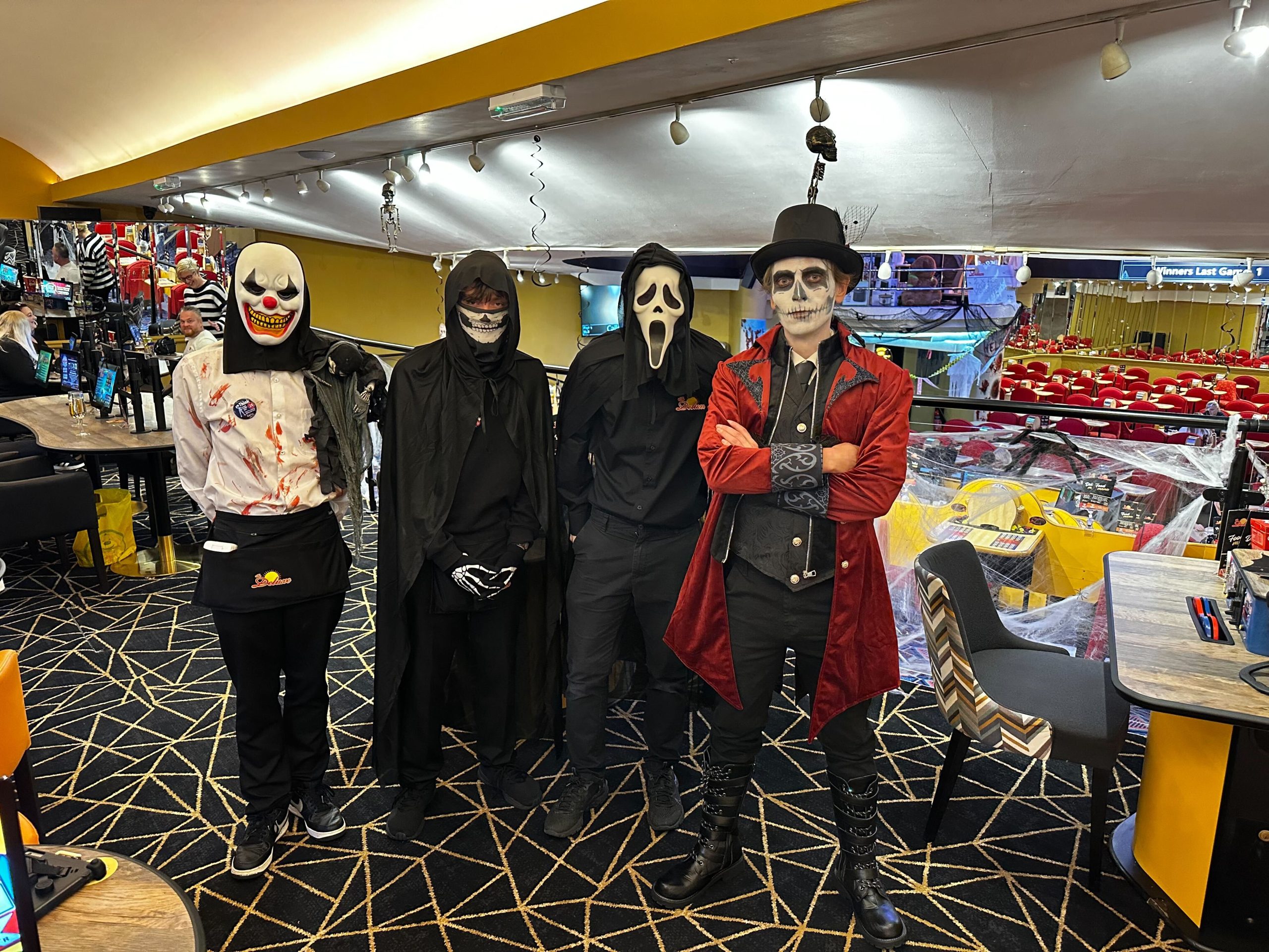 Our first SPECTACULAR Halloween Party at the Deluxe